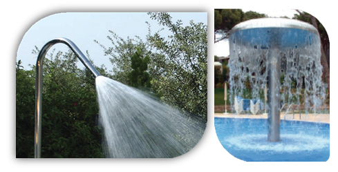 Water Spray Nozzle and Fountain Niagara